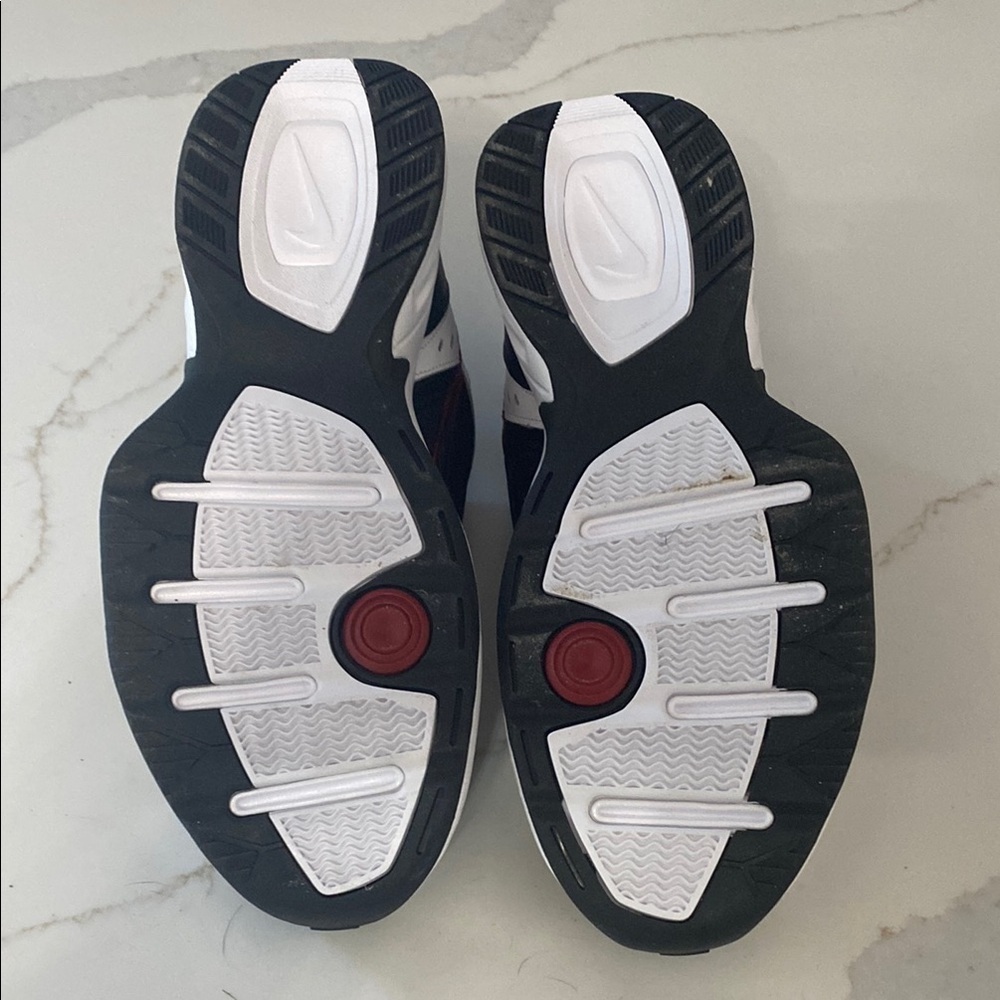 Nike Air Monarch IV White and Black with Red Accents NWOT - Picture 7 of 10